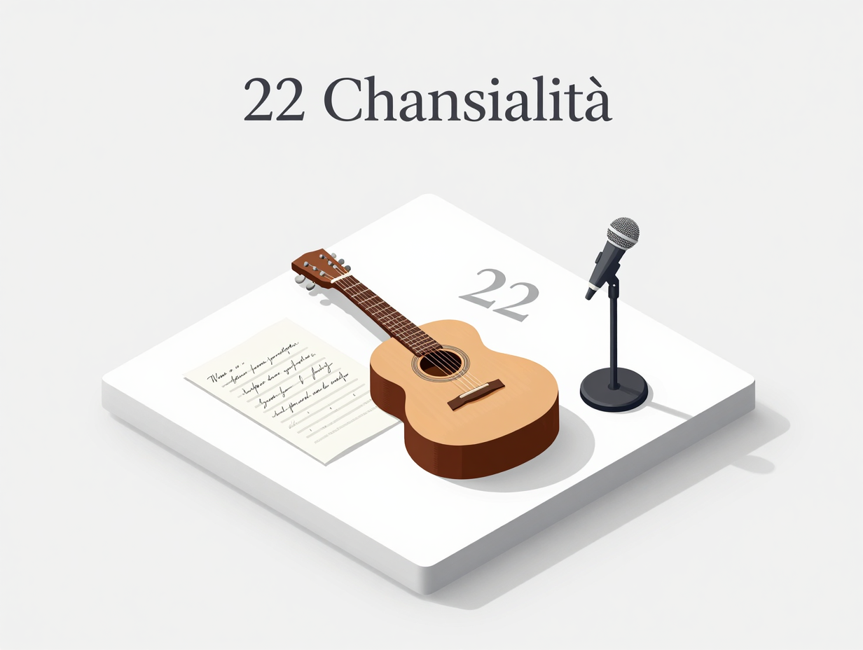 '22 Chansons': un manifesto di essenzialità