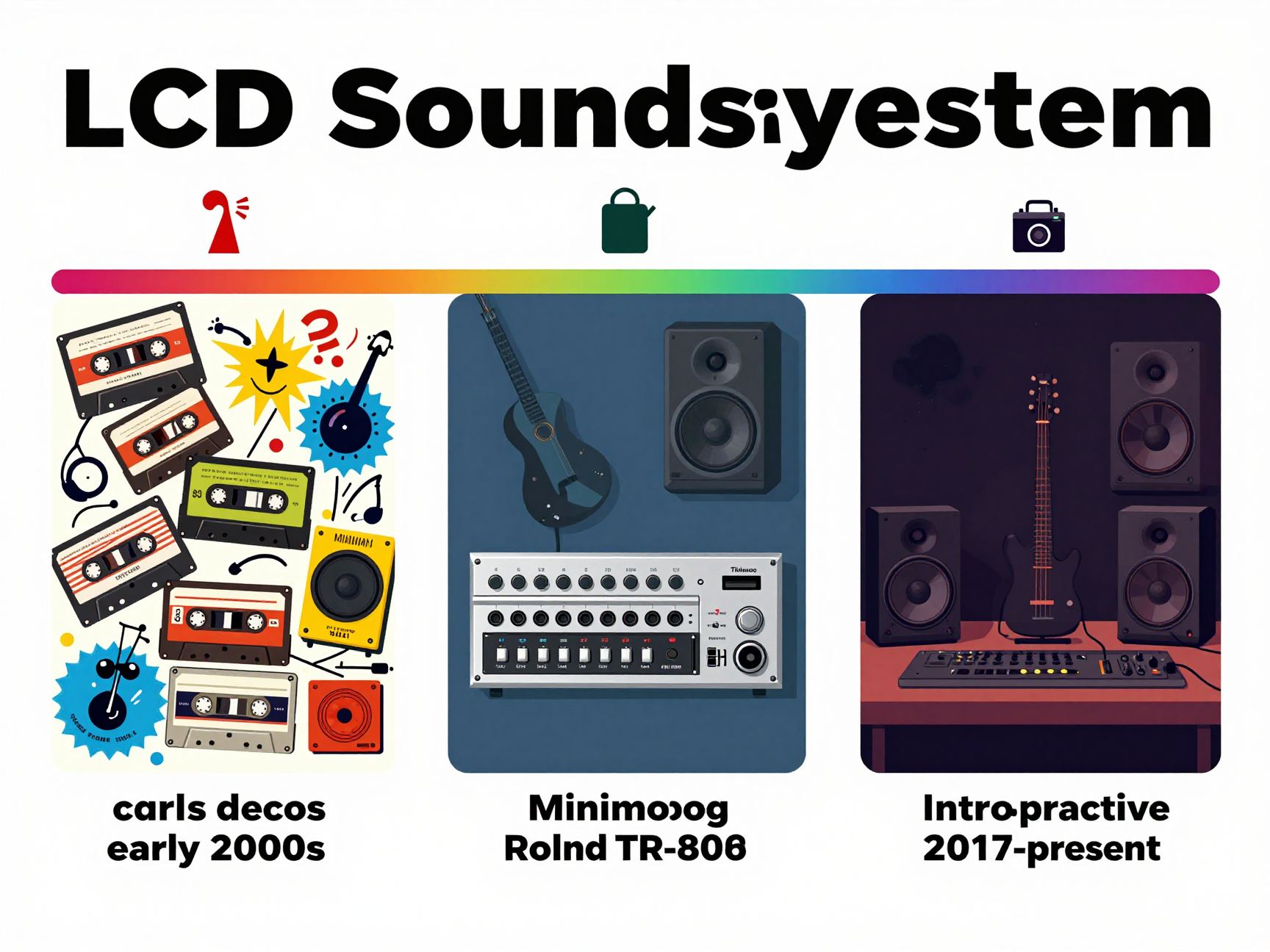 L'evoluzione del sound dagli esordi alla maturità