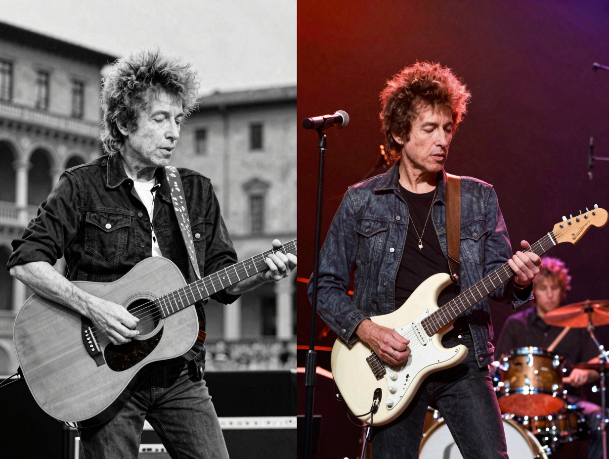 L'evoluzione sonora di Dylan attraverso i palcoscenici italiani